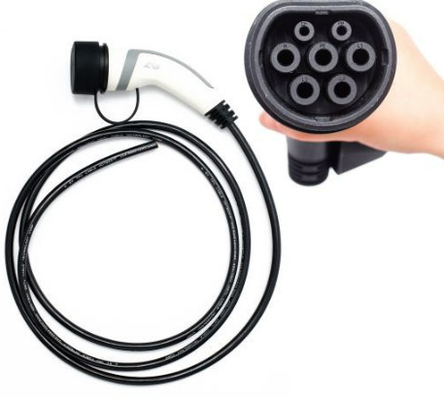 Tipo de cable de carga eléctrico de encargo del color los 5m del ODM - nivel de la protección 2 IP67
