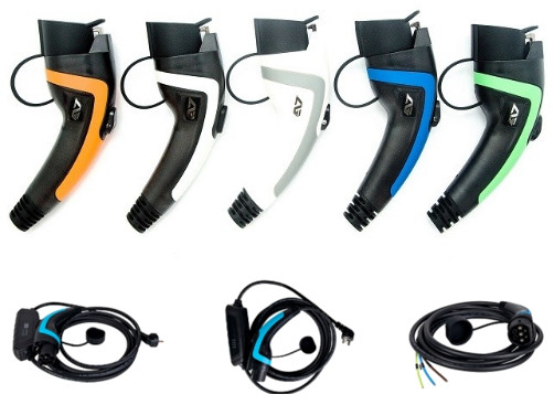 comprar 5m Electric Vehicle Type 2 Charging Cable 32A 250V AC Lightning Protection fabricación en línea