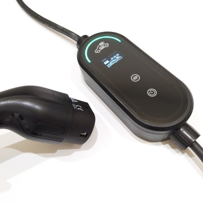 Cargador portátil de AC EV 3.6kW 7.4KW 11KW con ajuste de corriente