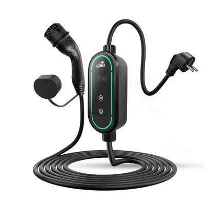 comprar Cargador portátil de AC EV 3.6kW 7.4KW 11KW con ajuste de corriente fabricación en línea