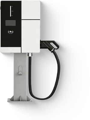 comprar Cargador de CC pequeño de 20 kW con conector CCS2 para carga inteligente de vehículos eléctricos comerciales fabricación en línea