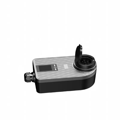 comprar Tipo 2 estación de carga al aire libre montada en la pared del cargador 7.4kW de Wallbox EV cableado IP66 fabricación en línea