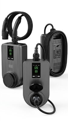 comprar Cargador de pared inteligente IP66 para vehículos eléctricos de 7,4 kW con Tipo 2 y control por aplicación fabricación en línea