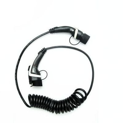 Tipo 1 para mecanografiar - a 2 IP67 el cable de carga del coche eléctrico con el cable de la primavera del SAE J1772