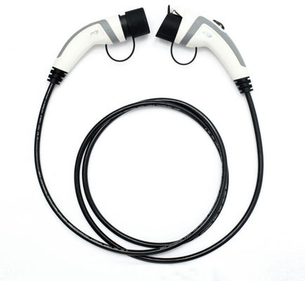 comprar 16A blanco 1 cable de extensión del cargador de la fase EV para el cargador Duranble flexible del coche fabricación en línea