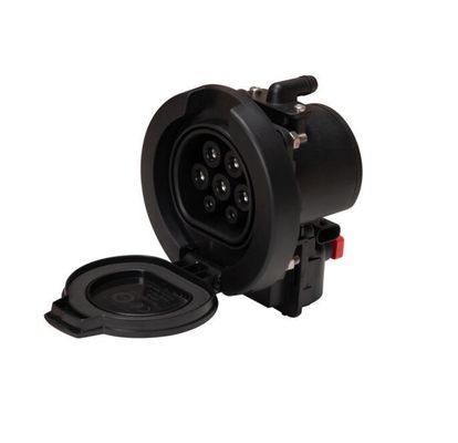 tipo de carga de los accesorios de 32A 480V 22kW EV - zócalo del cargador de 2 EV para la estación de carga