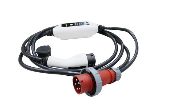 comprar fase portátil del cargador 3 de 380V 16A 11KW EV con CEE Plug ROJO fabricación en línea