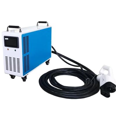 Material portátil rápido rápido del grado TPU de la protección del cargador IP43 de DC 15KW 38A EV