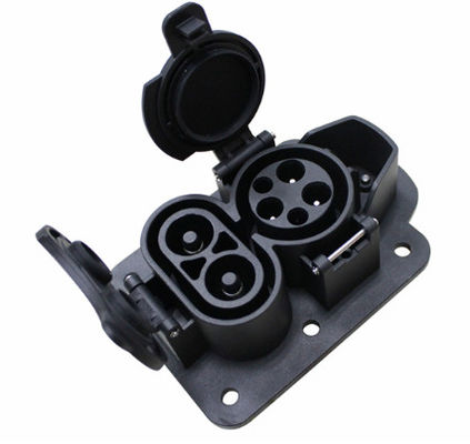Entrada rápida de carga combinada del conector del cargador de DC del zócalo de DC 200A CCS 1 EV