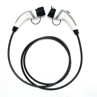 Tipo 1 del TUV para mecanografiar - 2 a cable del cargador de 16A TPU EV el revestimiento blanco