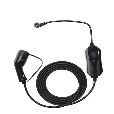 comprar Cargador portátil del enchufe 10A 13A los 5m EV del tipo 1 J1772 con el modo 2 del enchufe de Reino Unido fabricación en línea