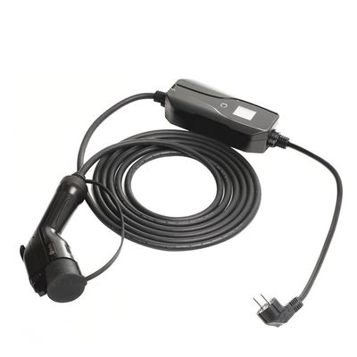 comprar Enchufe casero ajustable del Type2 del IEC 62196-2 del cargador del coche de 16A los 5.5m EV fabricación en línea