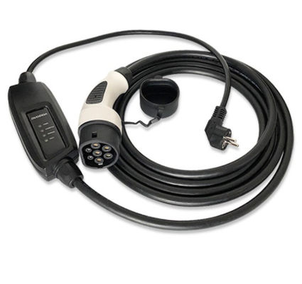 Tipo del IEC 62196 - 2 cargador portátil 16A 250V 3.6kW con el enchufe Duosida de Schuko