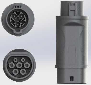 comprar tipo de carga del adaptador del cable de 220V 32A EV - 2 al adaptador del tipo 1 EV fabricación en línea