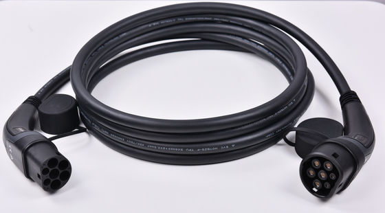 comprar 32A tipo de 3 fases - cable de carga los 5m Grey Cladding Cable de 2 coches fabricación en línea