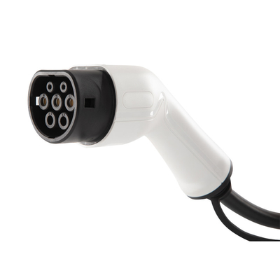 Enchufe de carga de vehículos eléctricos de tipo OEM de tipo 2 a tipo 2 16A-32A Cables de carga de vehículos eléctricos TUV CE Material TPU certificado, resistente al agua IP55