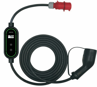 Buen precio tipo portátil móvil del cargador de 11kW 16A 400V EV - 2 con CEE Plugs rojo en línea