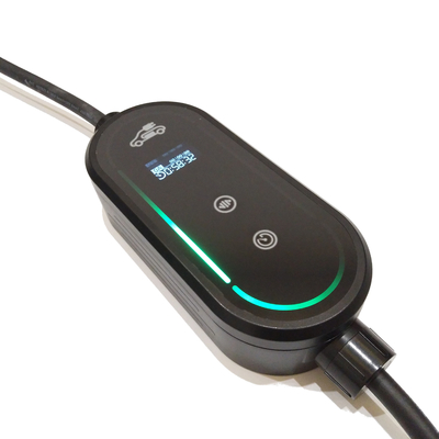 Buen precio Cargador portátil del modo 2 EV de la CA 11KW del cargador del hogar 8A10A13A16A en línea