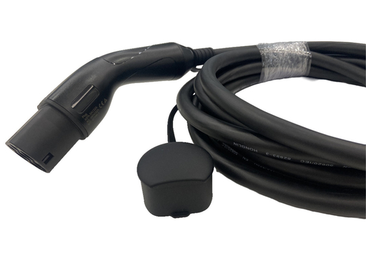 Buen precio Cables de carga de vehículos eléctricos tipo 2 de 240 V Materiales de cazadores 32A/16A Terminal PE para opciones de carga flexibles en línea