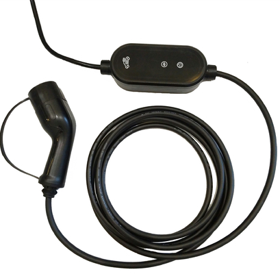 Buen precio Mini Cooper EV EV Cargador portátil, AC, de fase única, 110-250v, 32a, 7.3kwh, tipo-2 iec-62196-2, CEE Plug industrial, longitud de 5 metros o nivel-2 Vehículo eléctrico a bordo Cargador doméstico para automóviles eléctricos en línea