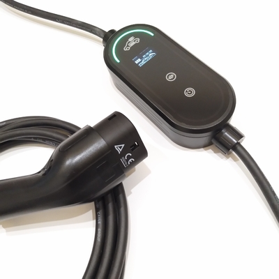 Buen precio 3Cargadores de vehículos eléctricos portátiles de tipo 2 de 6 kW con ajuste de corriente en línea