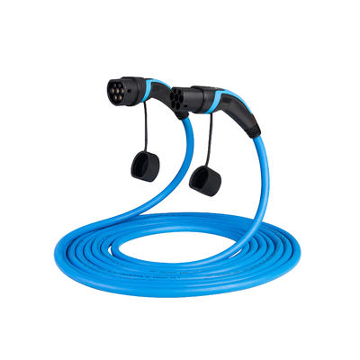 Buen precio Tipo del conector del ev de la fábrica de China - 2 a mecanografiar - tipo del adaptador 2 32A - cable de carga de 2 EV en línea