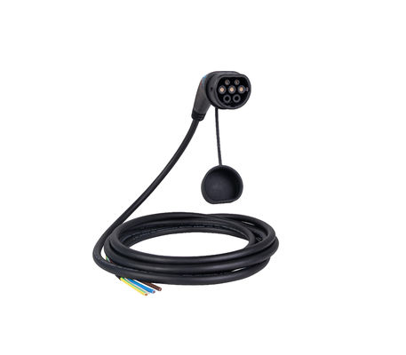Buen precio Cable de carga atado 32A 480V 22kW para el tipo de la estación de carga - 2 ventajas de carga del vehículo eléctrico de los estándares del IEC 62196 del ev en línea