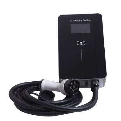 Buen precio el coche eléctrico de la estación de carga del coche de 16A 400V 11kW E tapa en estaciones con las tarjetas del RFID en línea