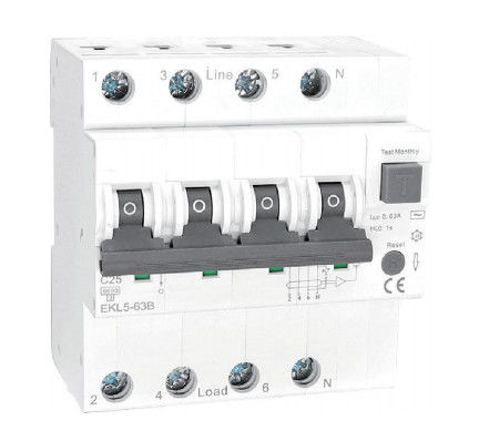 Buen precio tipo B 4 poste del disyuntor de 0.03mA RCD RCCB RCBO para la protección en línea