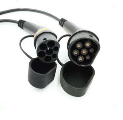 Buen precio tipo de 32A 10m - 2 conectores de carga del vehículo eléctrico del IEC 62196 del cable de EV en línea