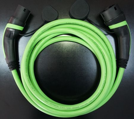 Buen precio Tipo del IEC 62196 32A los 7.5m - 2 tipo del modo 3 del cargador TPU del coche eléctrico - cable 2 en línea